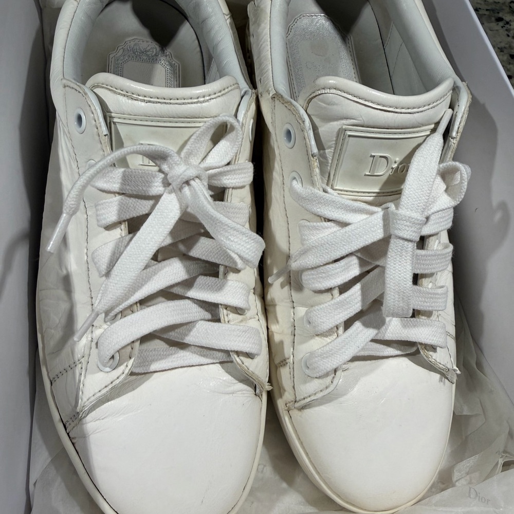Dior Move Crinkled Lambsk Sneaker